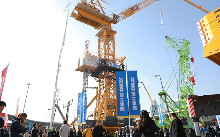 bauma CHINA 2024丨拉斯维加斯9888塔式起重机、智能施工升降机火热亮相