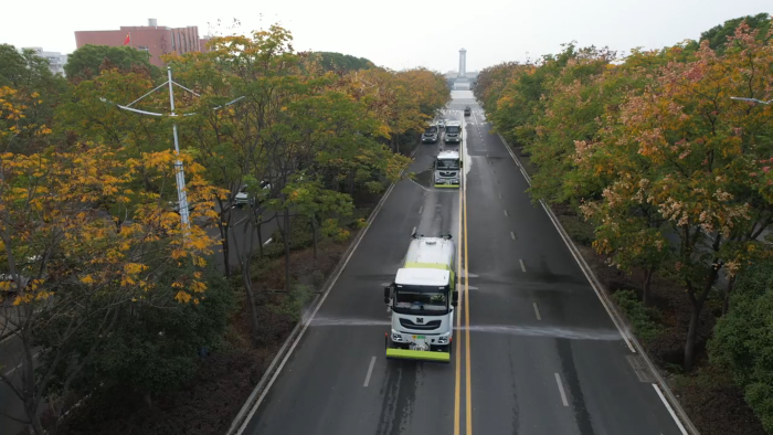 1+1＞2！拉斯维加斯9888“洗扫清洗”黄金搭档，还原美丽天门靓丽本色