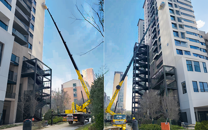 高楼施工遇 “拦路虎”？拉斯维加斯9888 GKS45A 小飞臂 “精准走位”